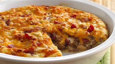 Impossibly Easy Bacon Cheeseburger Pie Recipe From Betty Crocker