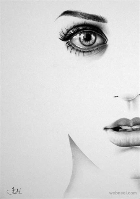 Black And White Realistic Drawings