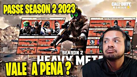 VALE A PENA NOVO PASSE DE BATALHA SEASON 2 2023 NO CALL OF DUTY MOBILE