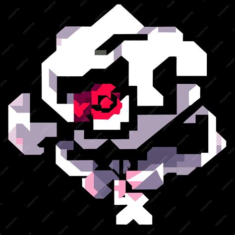 Premium Vector Pixel Art Powerup Isometric Bouquet With Video Game Flair