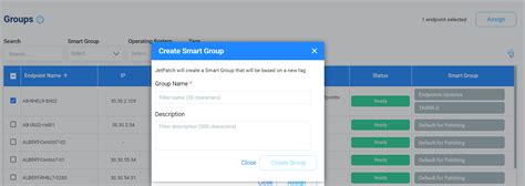 Smart Group Assignment Tag Based Jetpatch