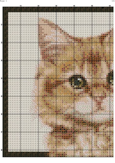 Photo Primitive Cross Stitch Patterns Cat Cross Stitch Pattern Cat