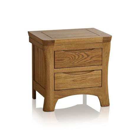 Orrick Bedside Table In Rustic Oak Oak Furniture Land