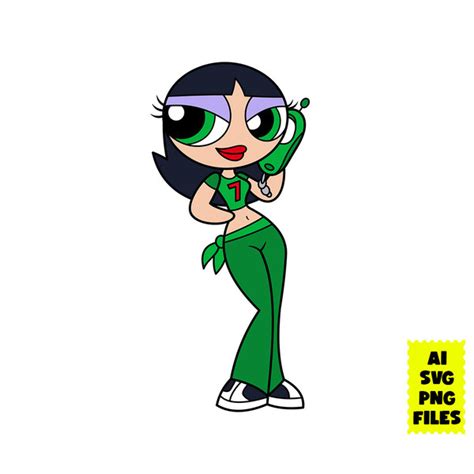 Buttercup Svg The Powerpuff Girls Svg Powerpuff Girls Svg Inspire