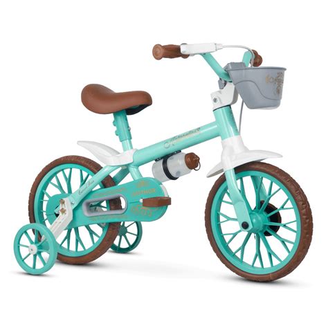 Bicicleta Bicicletinha Infantil Aro Antonella Baby Verde