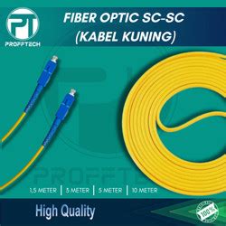 Jual Kabel Fiber Optik Ftth Drop Cable Sc Sc Precon Fiber Optic 50