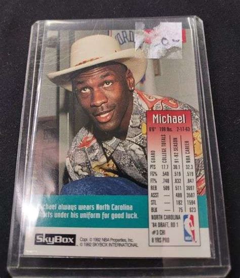 1 Michael Jordan Chicago Bulls Skybox Basketball Card Metzger