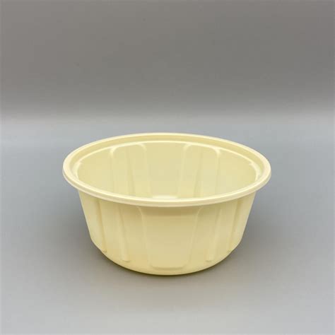 Eco Friendly Ml Round Biodegradable Corn Starch Disposable Bowl