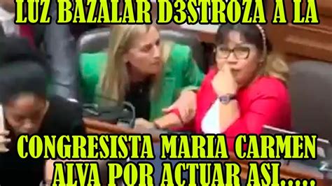 Congresista Maria Del Carmen Alva Habria Oblig Do Votar A Su Favor