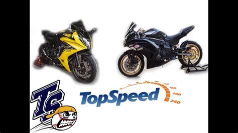 TOP SPEED CBR650F VS Ninja650 - YouTube