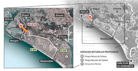 El incendio en el entorno de Doñana afecta a 8 486 hectáreas de