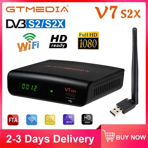 Full Hd Gtmedia V7 S2x Dvb S2 Satellite Receiver 1080p Upgrade By Gt