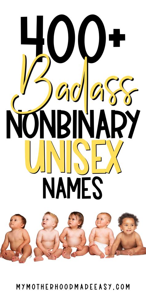 Cute Unique Unisex Baby Names With Meanings My Motherhood