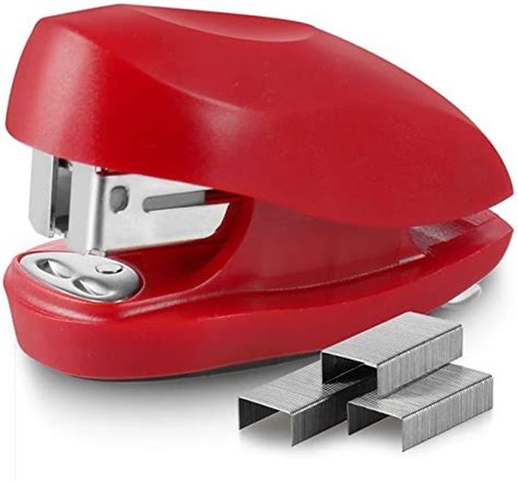 Swingline Red Mini Stapler With Staples Tot 12 Sheet Capacity Small