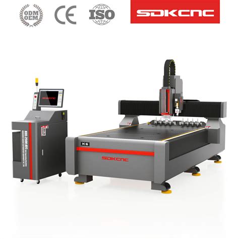 Multi Purpose CNC Router With Automatic Tool Changing System ATC For