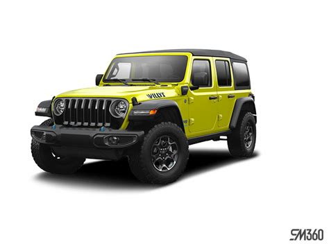 The 2023 Jeep Wrangler 4xe Willys Performance Laurentides In Mont