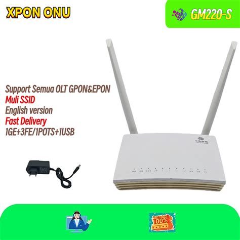 Jual Gm S Echolife Xpon Epon Gpon Onu Ge Fe Bekas Shopee Indonesia