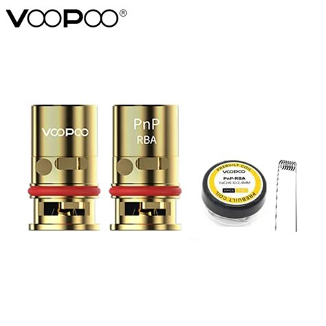 Original VOOPOO PnP RBA Coil Vape DIY MTL Half DL Resistance PnP RBA