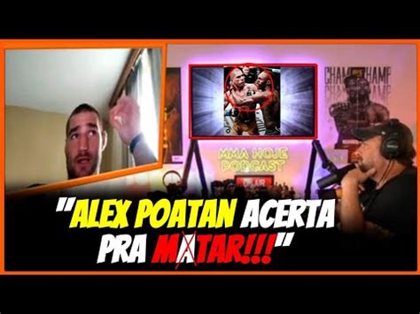 Sean Strickland Rasga De Elogios A Alex Poatan Parece Um Caminh O Em