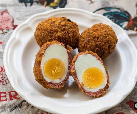 Crispy Delicious Baked Scotch Eggs Recipe