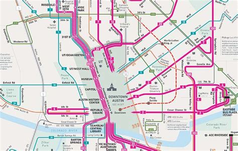 Destinations Schedule Book Capital Metro Austin Public Transit