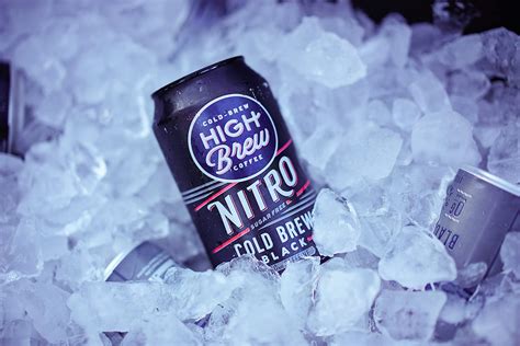 High Brew Coffee Cold Brew Nitro Black Sugar Free Dairy Free 10