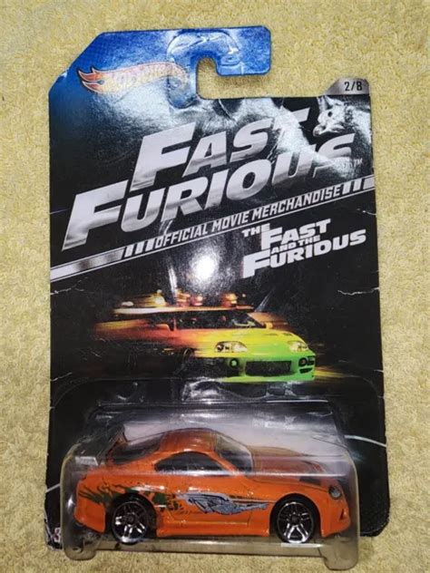 2013 HOT WHEELS Toyota Supra Fast Furious Series Paul Walker Brian O