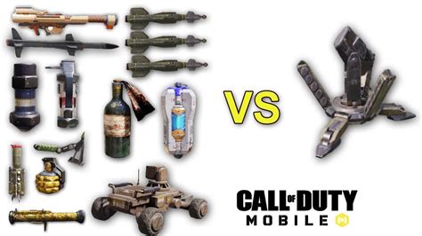 New Trophy System Vs All Explosive Weapons In Cod Mobile Call Of