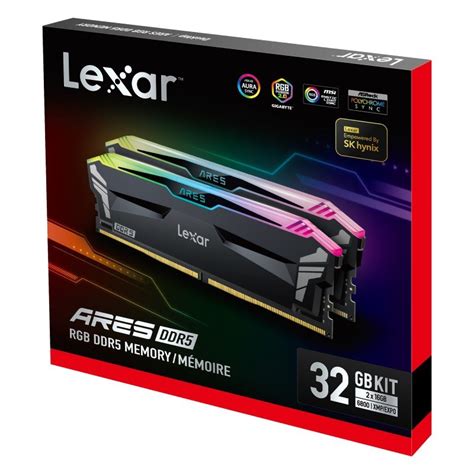 Lexar Ram Ares Ddr5 Desktop Memory With Heatsink Capacity 32gb Kit