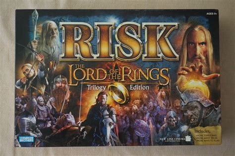 Risk Lotr Trilogy Edition Lord Of The Rings Parker Brothers 2003 Complete 1808807470