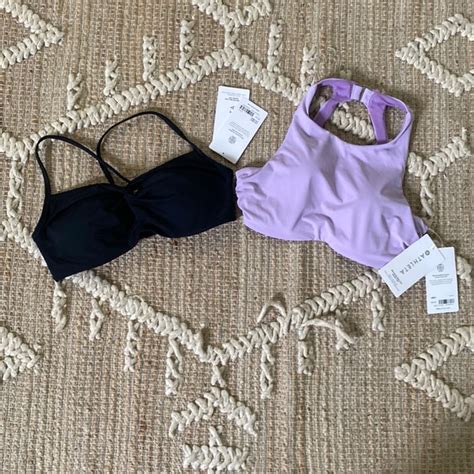 Athleta Swim Brand New Athleta Bikini Tops Hampton Bra Cup