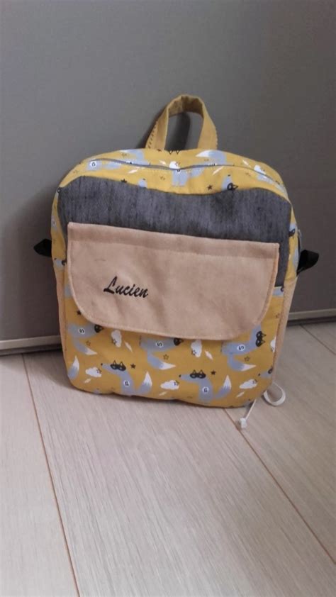 Cartable Maternelle Fait Main Atelier Yuwa Ciao Jp