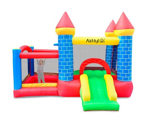 Ch Teau Gonflable Pour Enfants M Aires De Jeux Toboggan Castle