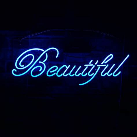 Home Wall Decor Beautiful Neon Sign Handmade Led Art Wall Etsy