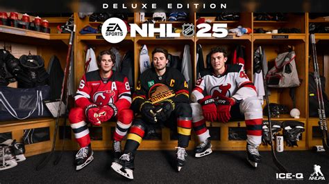 Quinn, Jack and Luke Hughes are Officially the NHL 25 Cover Athletes ...