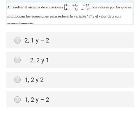 Ayuda Es El Examen De Matemática Del Octavo Grado Brainly Lat