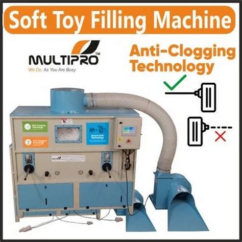 Toy Stuffing Machine / Plush Toy Making Machine / Soft toy filling ...