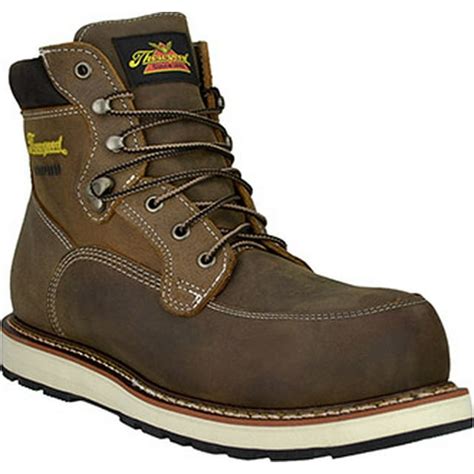 Mens Thorogood 6 Composite Toe Wp Wedge Sole Moc Toe Work Boot 804