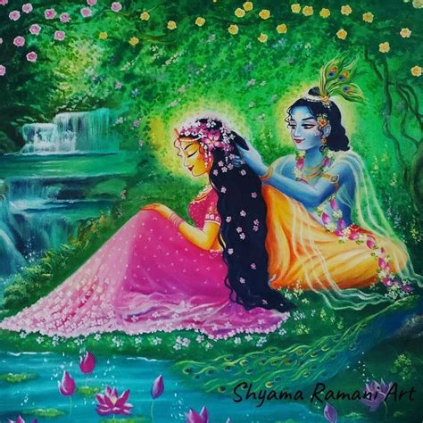 Pin By Dhanvantari On Bhagavan Sri Krishna Radha Krishna Modern Art