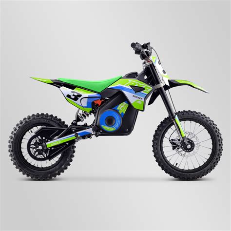 Moto Lectrique Tout Terrain Apollo Rxf W Dirtbike Vert