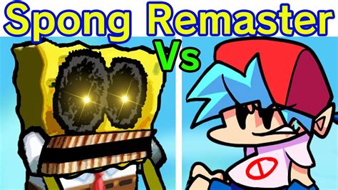 Friday Night Funkin Vs Spong Remastered Full Week Fnf Modhard