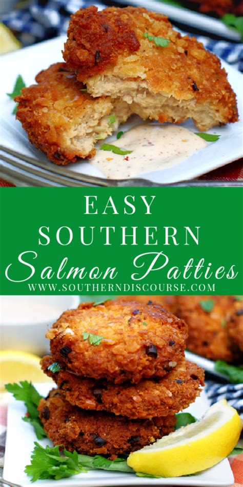 Easy Southern Salmon Patties Southern Discourse