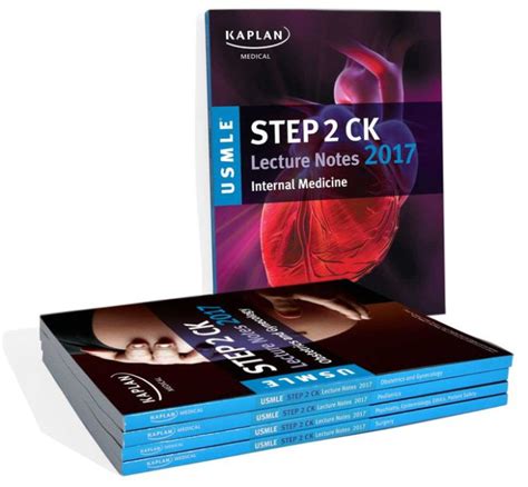 Usmle Step 2 Ck Lecture Notes 2017 5 Book Set Complete Set By Kaplan Medical Paperback