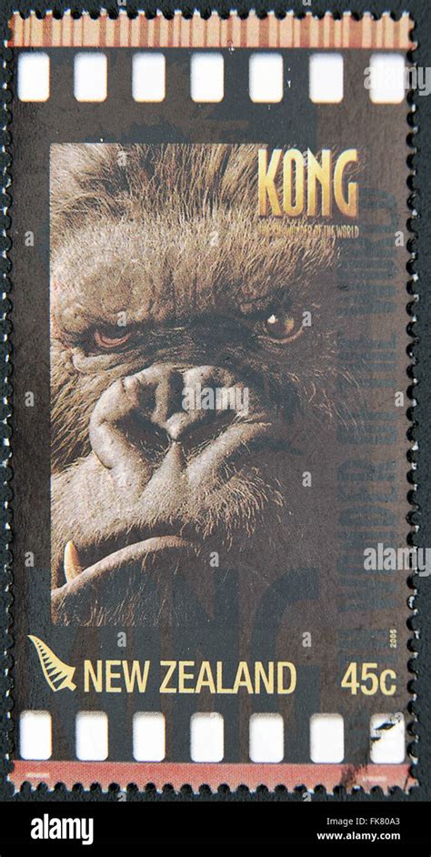 NEW ZEALAND CIRCA 2005 A Stamp Printed In New Zealand Shows King