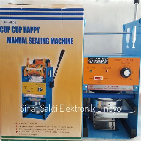 Jual Mesin Cup Sealer Eton ET D8 Alat Segel Penyegel Minuman Gelas