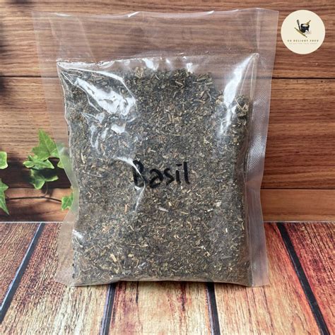 Jual Daun Basil Kering Dried Basil 100g Shopee Indonesia