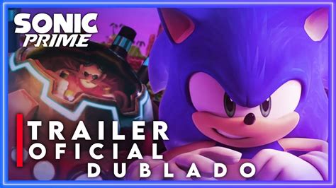 SONIC PRIME TEASER TRAILER DUBLADO YouTube