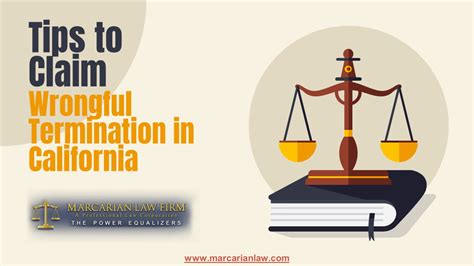 PPT Tips To Claim A Wrongful Termination In California PowerPoint