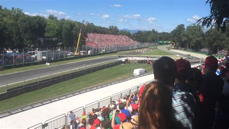 Monza F1 Grand Prix 2015 Grandstand 6b End Of 1st Lap Youtube