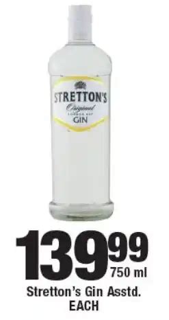 Stretton S Gin Asstd Offer At Ok Liquor